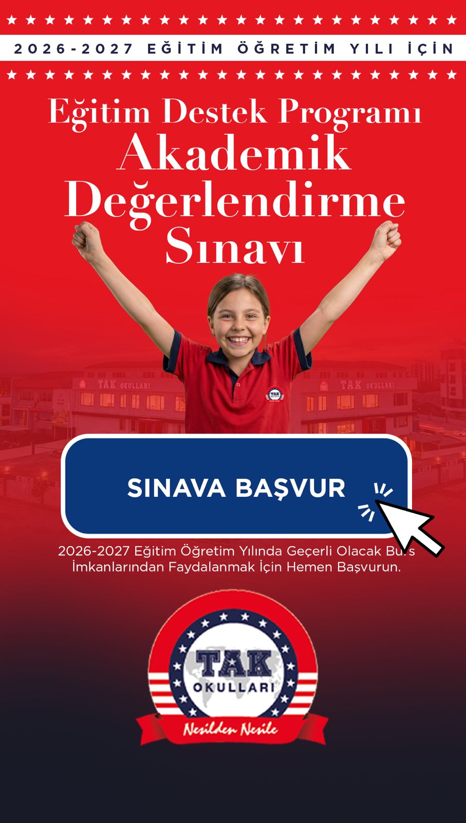 Bursluluk duyurusu